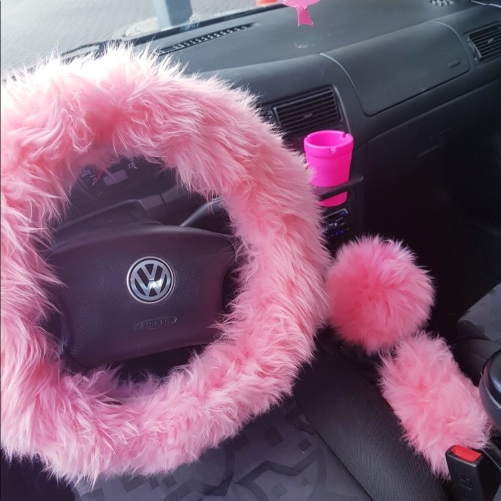 Furry Steering wheel sets
